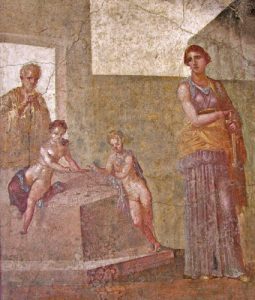Fresco of Medea