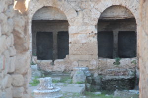 Two chambers of Peirene fountain