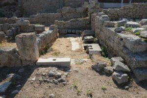 Latrine, Baths of Eurycles, Corinth