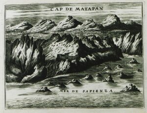 Cap de Matapan and Mer de Sapienza
