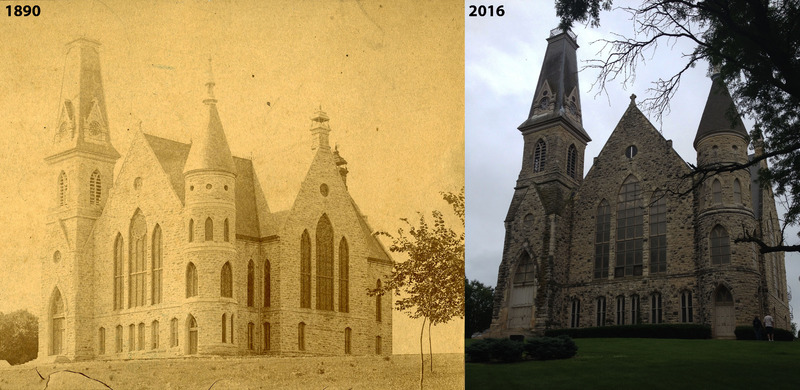 Then-Now: King Chapel Exterior