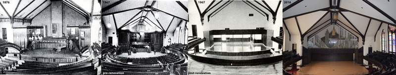 Then-Now: King Chapel interior