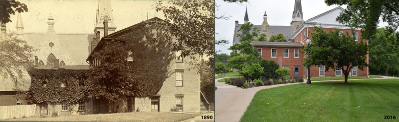 Then-Now: Old Sem south-east